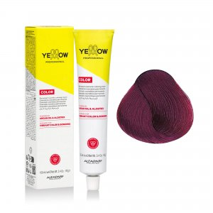 Yellow Professional Color Permanent, farba do włosów, 6.26, 100ml