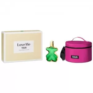 Tous LoveMe The Emerald Elixir zestaw perfumy spray 90ml + kosmetyczka (W)