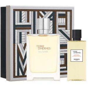 Hermes Terre D'Hermes Eau Givree zestaw woda perfumowana spray 100ml + żel pod prysznic 80ml (M)