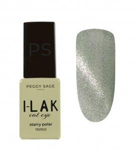 Peggy Sage I-LAK Cat Eye, lakier hybrydowy do paznokci, Starry Polar, 5ml