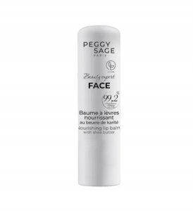 Peggy Sage beauty expert face, regeneracyjny balsam do ust z masłem shea, 4,5g, ref.110006