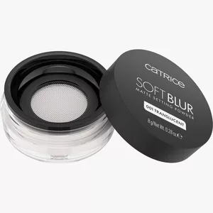 Catrice Soft Blur Matte Setting Powder, sypki puder utrwalający, 001 Translucent, 8g