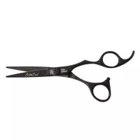 Olivia Garden SilkCut Matt Black, nożyczki, 5.75", czarne mat
