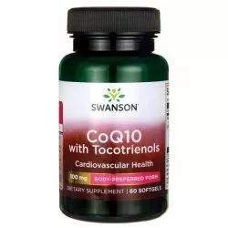 Swanson Koenzym Q10 100mg + Tocotrienole 10mg 60sg