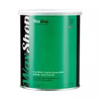 Peggy Sage, wosk do depilacji rozpuszczalny w letniej temperaturze do każdego typu skóry, zielony, 800ml