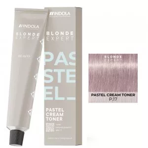Indola Blonde Expert Pastel Cream, pastelowy toner w kremie, P.17, 60ml