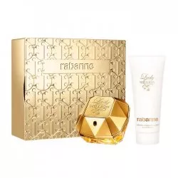 Paco Rabanne Lady Million zestaw woda perfumowana spray 80ml + balsam do ciała 100ml (W)
