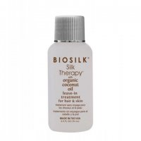 Biosilk Organic Coconut Oil, odżywka bez spłukiwania, 15ml