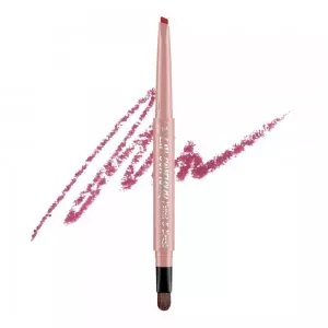 J.Cat Beauty Lip Contour Pencil&Brush, automatyczna konturówka do ust z pędzelkiem, Rose Mavue, 0,28g