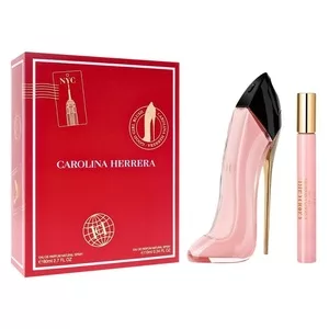 Carolina Herrera Good Girl Blush zestaw woda perfumowana spray 80ml + woda perfumowana spray 10ml (W)