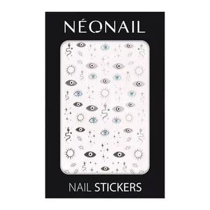 Neonail, naklejki do paznokci, Boho Silver