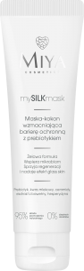 Miya Cosmetics mySILKmask, maska-kokon z prebiotykiem do twarzy, 60ml