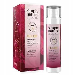 Clochee Simply Nature Filler SPF30, nawilżający krem antyoksydacyjny na dzień, 30ml