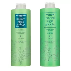 Lendan Neutral Algas Glycolic, zestaw po farbowaniu włosów, przywracający naturalny poziom PH