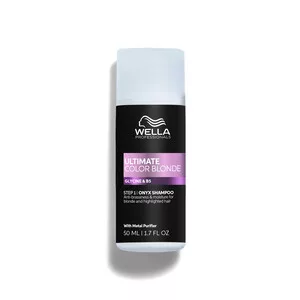 Wella Ultimate Blonde, fioletowy szampon do włosów blond i z pasemkami, 50ml