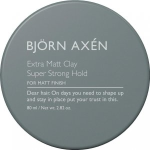 Björn Axén Extra Matt Clay, ekstra matowa glinka do włosów, 80ml