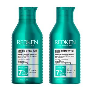 Redken Acidic Grow Full System, zestaw zagęszczający i wzmacniający włosy, szampon + odżywka