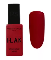 Peggy Sage I-LAK, lakier hybrydowy, always red, 11ml