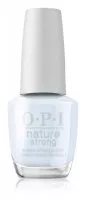 OPI Nature Strong, wegański lakier do paznokci, Raindrop Expectations NAT016, biały, 15ml