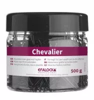 Efalock Chevalier, wsuwki do włosów, 5cm, 500g, czarny