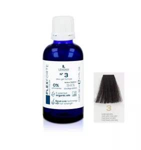 Lendan Plex Forte Bond Color, farba do włosów do trwałej lub półtrwałej koloryzacji, 3, 50ml