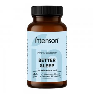 Intenson Better Sleep 1mg Melatoniny suplement diety 60 tabletek