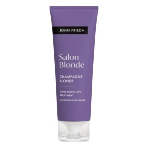 John Frieda Salon blonde tone perfecting treatment, tonująca kuracja udoskonalająca, blond szampański, 120ml