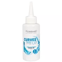 Kosswell Curves UP 1, płyn do trwałej ondulacji do włosów naturalnych, 80ml