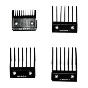 Gamma Piu Universal Combs Set, zestaw 4 nakładek do maszynek X-Ergo/Boosted/Alpha