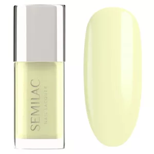 Semilac, klasyczny lakier do paznokci, 122 Butter Yellow, 9ml