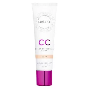 Lumene CC 7w1, lekki podkład redukujący zaczerwienienia, Fair SPF 20, 30ml