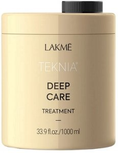 Lakme Teknia Deep Care, maska regenerująca do włosów suchych i zniszczonych, 1000ml