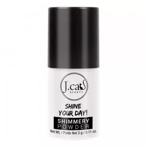 J.Cat Beauty Shine your day! Shimmery powder, sypki pigment, Snoe White, 4g