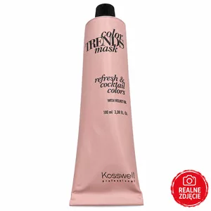 Kosswell Color Trends Mask, kremowa farba do półtrwałej koloryzacji, energy orange, 100ml - brak opakowania