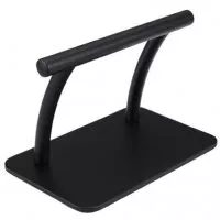 Podnóżek fryzjerski Ayala Mio, czarny - obdarty