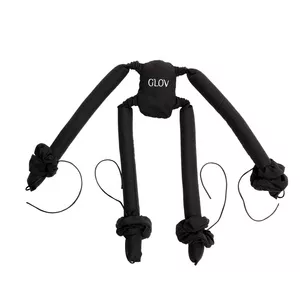 Glov CoolCurl Spider Set wałki do kręcenia włosów na zimno do włosów długiej i średniej długości Black 4szt