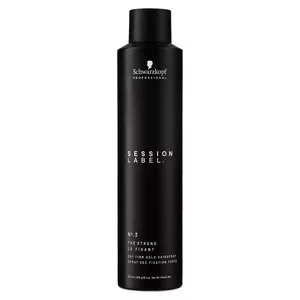 Schwarzkopf Session Label The Strong Dry Firm Hold, suchy, mocny lakier do włosów, 300ml