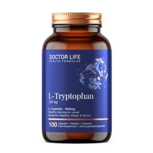 Doctor Life L-Tryptophan 500mg suplement diety 100 kapsułek