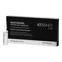 Kessner Lab Moisturising, ampułki do skóry głowy i włosów 10x10ml
