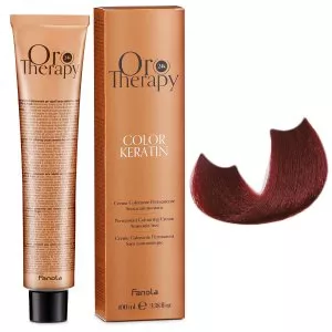 Fanola Oro Therapy Color Keratin, farba do trwałej koloryzacji bez amoniaku, 5606, 100ml