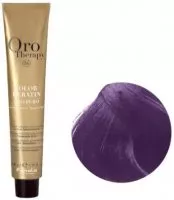 Fanola Oro Therapy Color Keratin, farba do trwałej koloryzacji bez amoniaku, violet, 100ml
