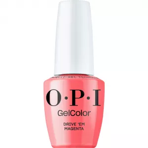 OPI Gel Color Intelli-Gel Make 'em Jelly, hybrydowy lakier do paznokci, Drive 'Em Magenta, 15ml