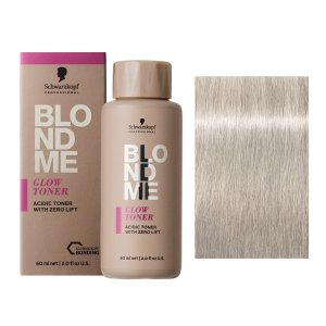 Schwarzkopf BlondMe Glow Toner, demi-permanentny toner do włosów, ice, 60ml