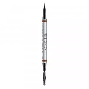 Artdeco 24h Micro Brow Liquid Liner, mikro cienka, płynna kredka do kształtowania i definiowania brwi, 24 Medium Brown, 0,3ml