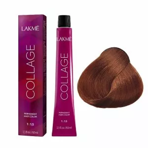 Lakme Collage, farba do włosów trwale koloryzująca, 7/44, 60ml