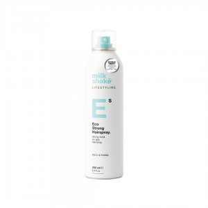 Milk Shake Lifestyling Eco Strong Hairspray, mocny lakier ekologiczny do włosów, 250ml