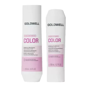 Goldwell Dualsenses Color, zestaw do włosów farbowanych, szampon + odżywka, 250ml + 200ml