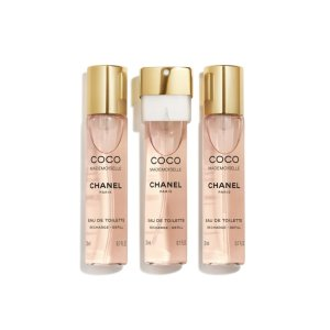Chanel Coco Mademoiselle woda toaletowa spray 20ml z wymiennym wkładem 2x20ml (W)