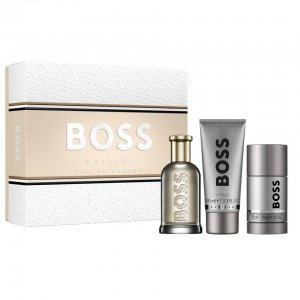 Hugo Boss Boss Bottled zestaw woda perfumowana spray 100ml + żel pod prysznic 100ml + dezodorant sztyft 75ml (M)