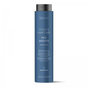 Lakme Teknia Pro-Ageing, odnawiający szampon do wszystkich rodzajów włosów, 300ml